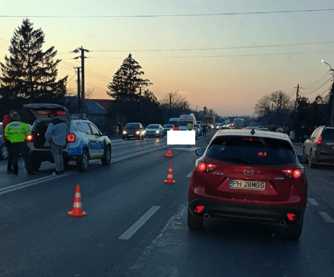 Accident mortal la Valea Călugărească, Prahova