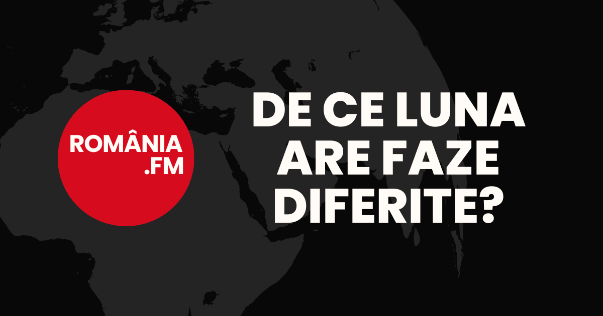 De ce luna are faze diferite