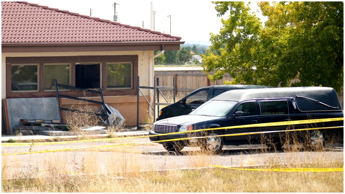 Descoperire macabră la o firmă de pompe funebre