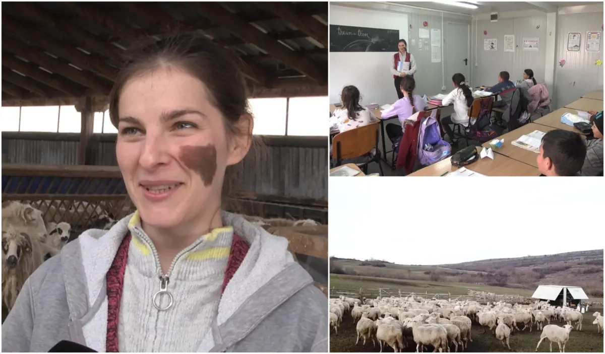 Maria, o tânără din Sibiu, a găsit echilibrul între afacerea de familie și vocația de a fi dascăl