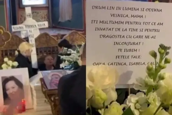 Momentul emoționant al familiei Roman la despărțirea de Mioara Roman