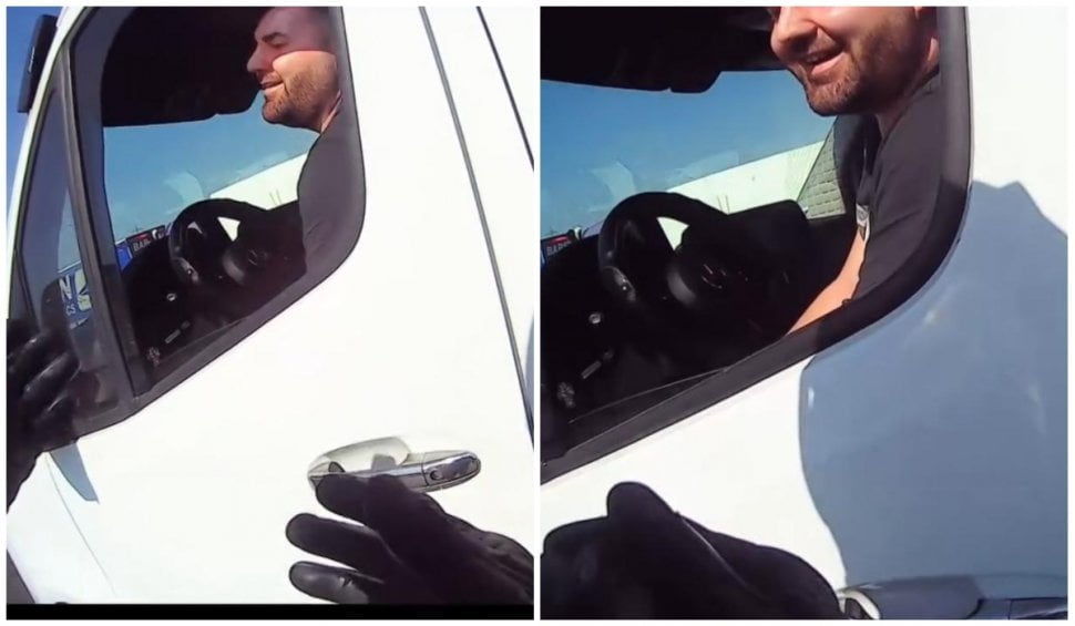 Polițistul timișorean Valer Kovacs, mesaj pentru soția unui șofer prins vorbind la telefon în timp ce conducea