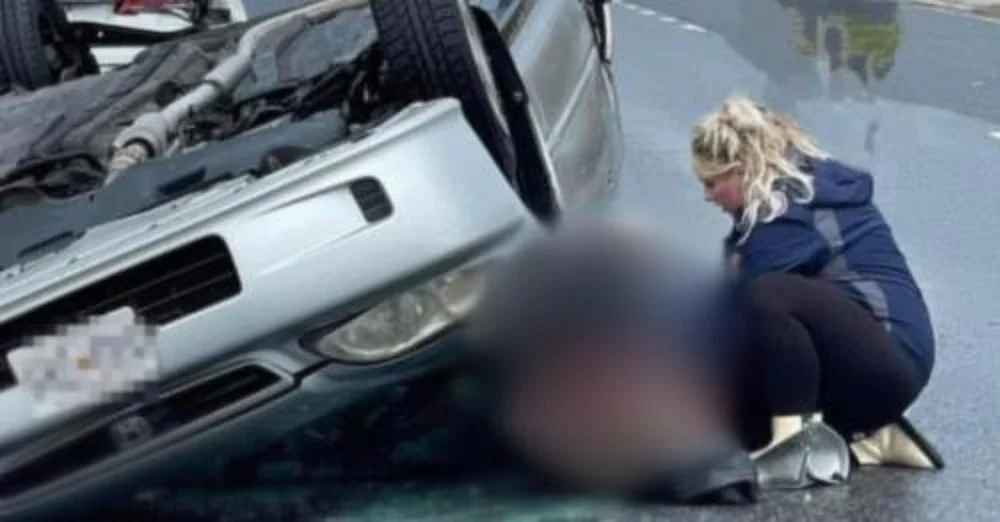 Tânără pompier, eroină cu o zi înainte să nască