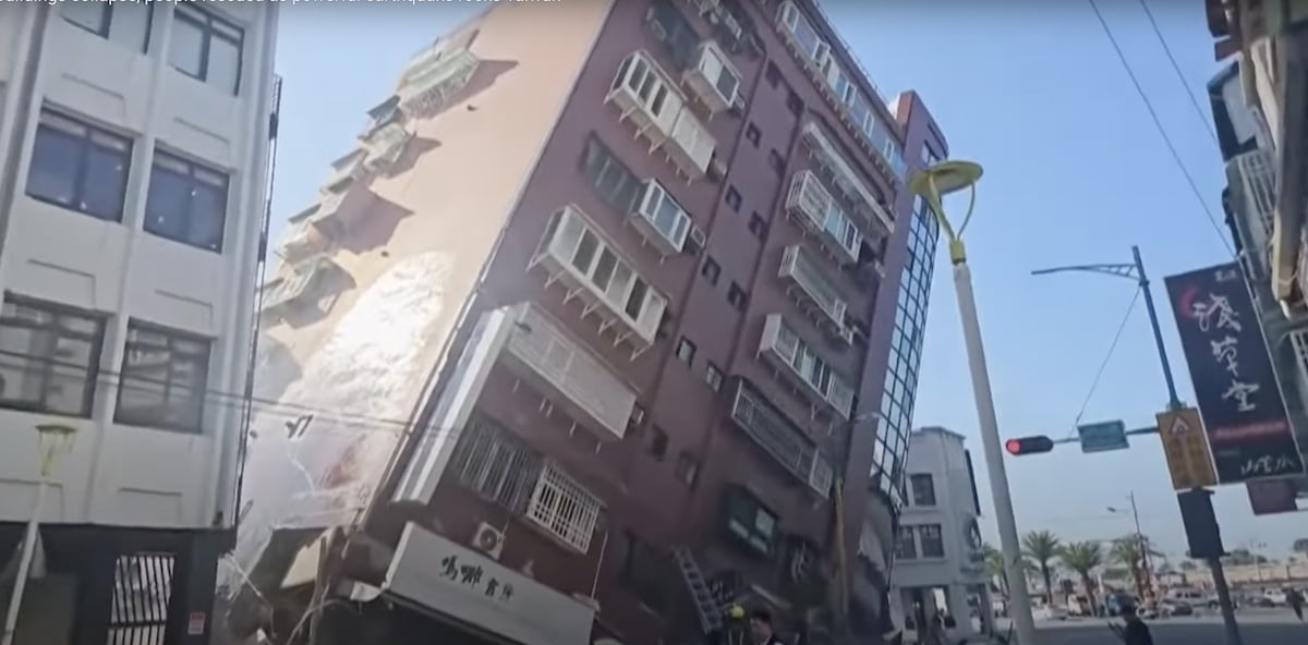 Cutremurul de 7,4 din Taiwan a fost urmat de 130 de replici