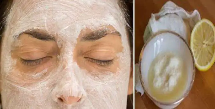 Cremă de bicarbonat pentru pete și riduri