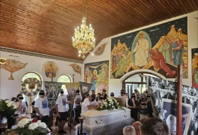 Descoperiri șocante la înmormântarea lui Cristian Molnar, tristețe și durere la capătâiul său