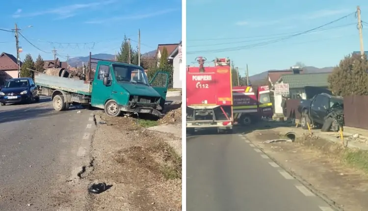 Accident grav Arges