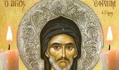 Plansul de luni seara – Sfantul Efrem Sirul. Primeste rugaciunea gurii celei intinate si necurate