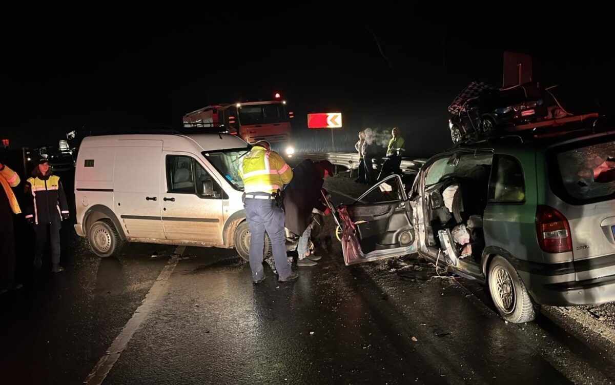 Accident in vest