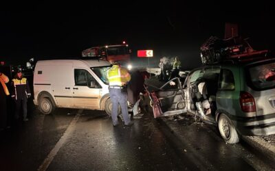 Accident grav! Nouă persoane rănite în vestul țării