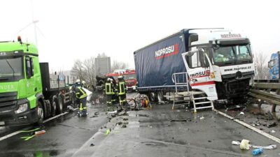 Tragedie pe DN 55! Șofer de 64 de ani și-a pierdut viața într-un accident provocat de un TIR
