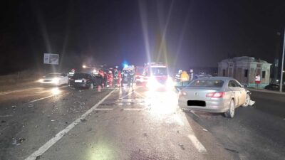 Accident grav pe DN1, la Șelimbăr: șapte răniți, două femei rămân internate în spital