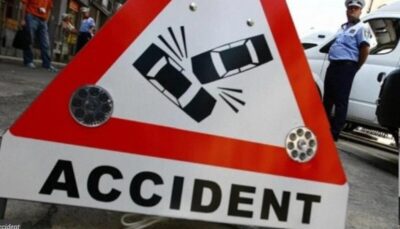 Accident grav! Motociclist transportat la spital înainte de sosirea echipajelor de urgență