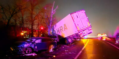 Accident de circulație pe DN 6! Trei răniți în urma coliziunii