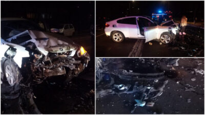 Accident grav în Galați! Patru răniți transportați la spital