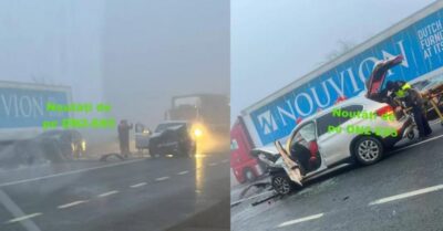 Accident rutier grav pe DN 2, în județul Bacău: patru victime