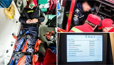 Accident grav! Polițist spitalizat după ce a fost lovit de un motociclist care a ignorat semnalele legale!