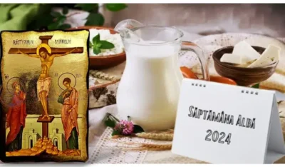 Săptămâna Albă sau a Brânzei precede Postul Paștilor