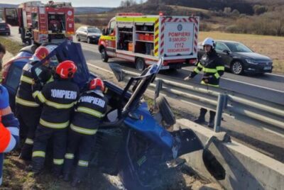 Accident rutier tragic în județul Bihor! O femeie a decedat în urma unui impact violent pe Drumul Național 76