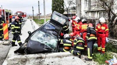 Accident rutier grav pe DN1 la Comarnic: O femeie rănită și trafic restricționat pe direcția Ploiești-Brașov
