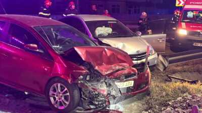Accident rutier pe DN 1C în Maramureș! Șapte persoane rănite în coliziune între două autoturisme