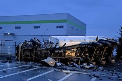 Accident dramatic pe DN 7 Deva – Arad: Două vehicule implicate într-o coliziune mortală cu incendiu și trafic blocat