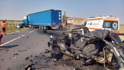 Accident tragic pe E85! O mamă din Buzău și-a pierdut viața într-un impact devastator