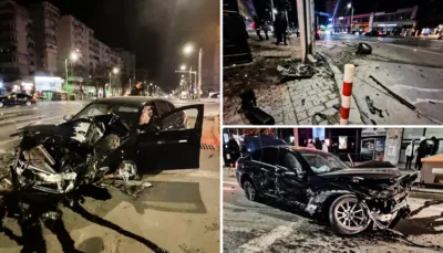 Accident grav în centrul orașului! Tânără de 23 ani transportată de urgență la spital!