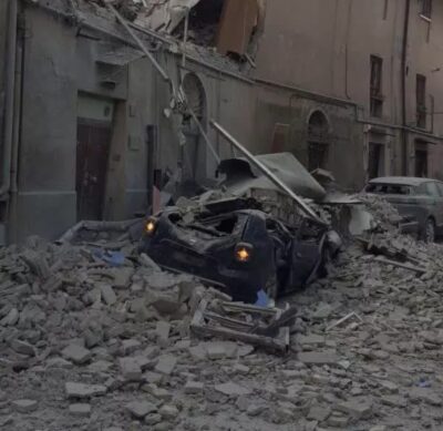 Explozie devastatoare în Roma. O clădire s-a prăbușit, victimele sunt căutate printre dărâmături