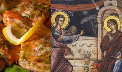 De ce mâncăm pește de Buna Vestire? Rețetă pește pentru praznicul Bunei Vestiri