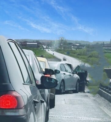 Accident pe DN6 între Recaș și Timișoara! O femeie a fost rănită