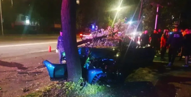 Accident baiat 19 ani