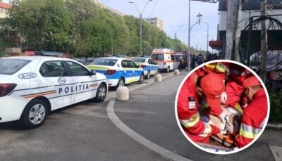 Bărbat în stop cardio-respirator după ce s-a împiedicat de lanțurile periculoase de pe trotuar