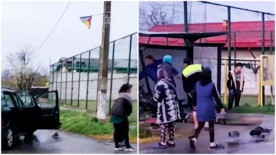 Accident rutier devastator în Ciupelnița! Un tânăr motociclist și o adolescentă rănită grav după o coliziune pe DJ 101F