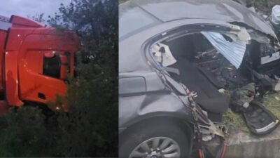 Tânăr carbonizat și doi răniți grav în urma unui accident cumplit pe DN6 în județul Caraș-Severin