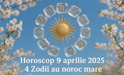 Horoscop zilnic, 9 aprilie 2025. Patru zodii au noroc mare