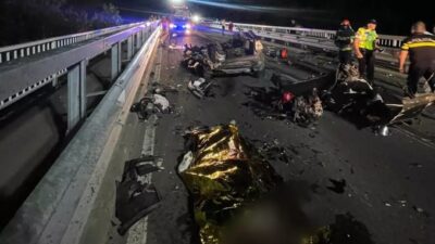 Accident rutier tragic în Taranto! Patru tineri și-au pierdut viața într-un accident devastator pe o șosea provincială