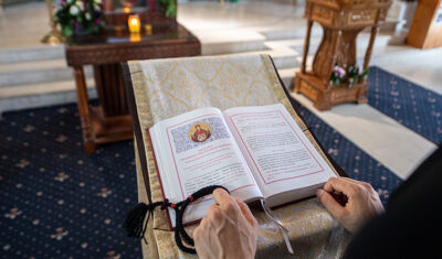 „În lume necazuri veţi avea; dar îndrăzniţi. Eu am biruit lumea”.