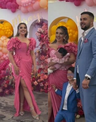 Daniela Sterp, dans alături de părinți la botezul micuței Miray! Relația specială care a emoționat pe toată lumea