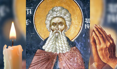 Spune pe 8 mai, Rugăciunea Cuviosului Arsenie cel Mare pentru dăruirea smereniei