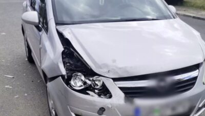 Accident grav în Giurgiu! Minor rănit după coliziunea a două mașini pe șoseaua portului!