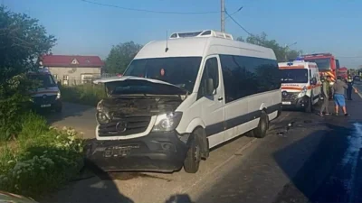 Accident grav pe DN71 în Dâmbovița! Cinci persoane rănite, plan roșu de intervenție activat!