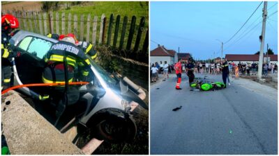 Tragedie pe drumurile din România! Femeie moartă în Hunedoara și motociclist de 21 de ani decedat în Bihor după accidente grave!