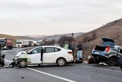 Accident în lanț pe centura Apahida după ce un cățel a apărut brusc pe carosabil! Două mașini – zob!