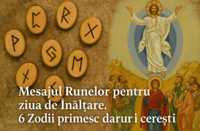 Mesajul Runelor pentru ziua de Inaltare. 6 Zodii primesc daruri ceresti, sunt binecuvantate