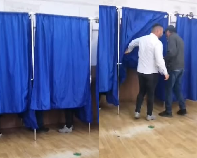 Scandal la vot în Olt! Viceprimarul prins în cabina de vot cu alegători – USR depune plângere penală!