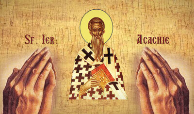 Rugăciune 7 Mai – Spune azi, Canon de rugăciune către Sfântul Mucenic Acachie pentru vindecare grabnică și iertarea păcatelor