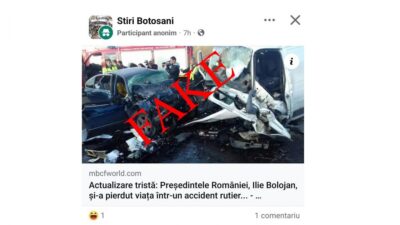 Atenție! Știri false despre accidente grave la Botoșani – ISU și Poliția demontează zvonurile!