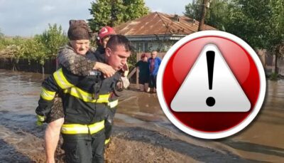 Cod galben de inundații în 9 județe din Moldova și Transilvania! Râurile care pot ieși din matcă în următoarele ore!