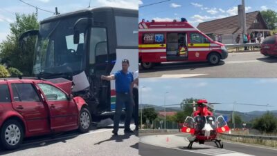 Tragedie în Bihor! Copil de 5 ani rămas orfan după ce părinții au murit într-un accident cumplit cu autocarul!